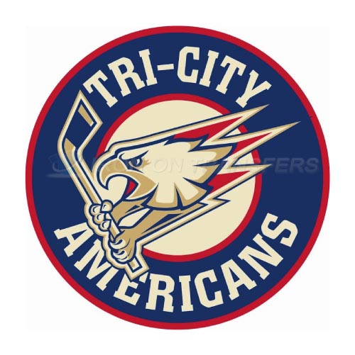 Tri-City Americans Iron-on Stickers (Heat Transfers)NO.7561